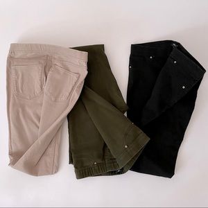 H&M 🌿 WOMEN 🌿 3 pairs of PANTS 🌿 STRETCH 🌿